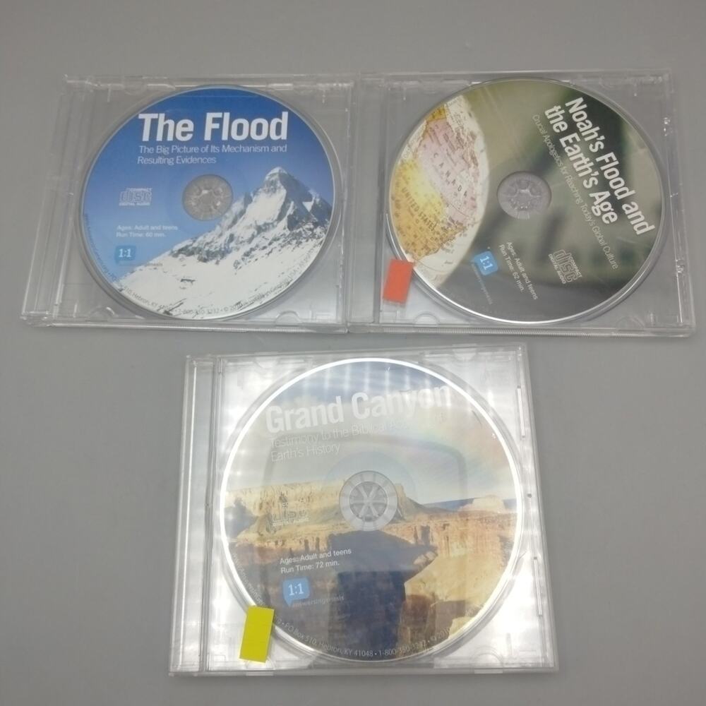 Answers in Genesis Presents: Noah's Flood - Lot Of 3 DVD